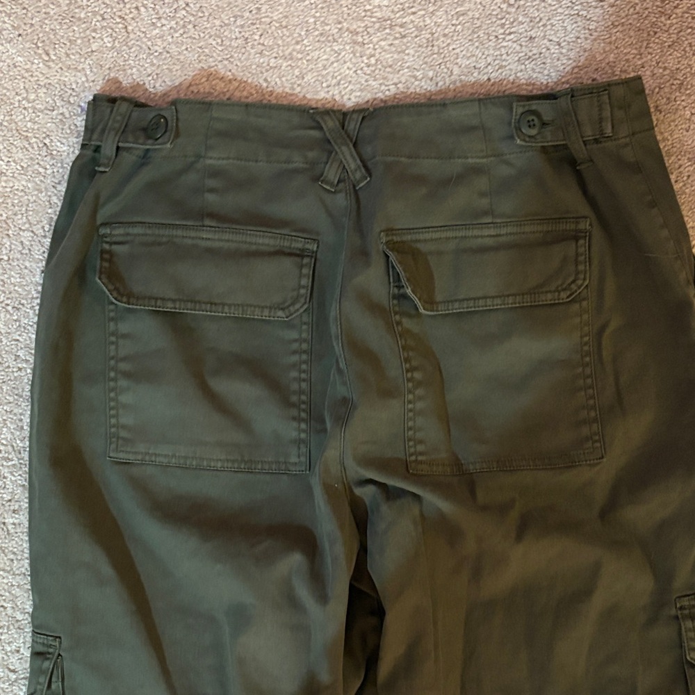 Universal Thread Women's Olive Wide Leg Pants - Picture 5 of 5